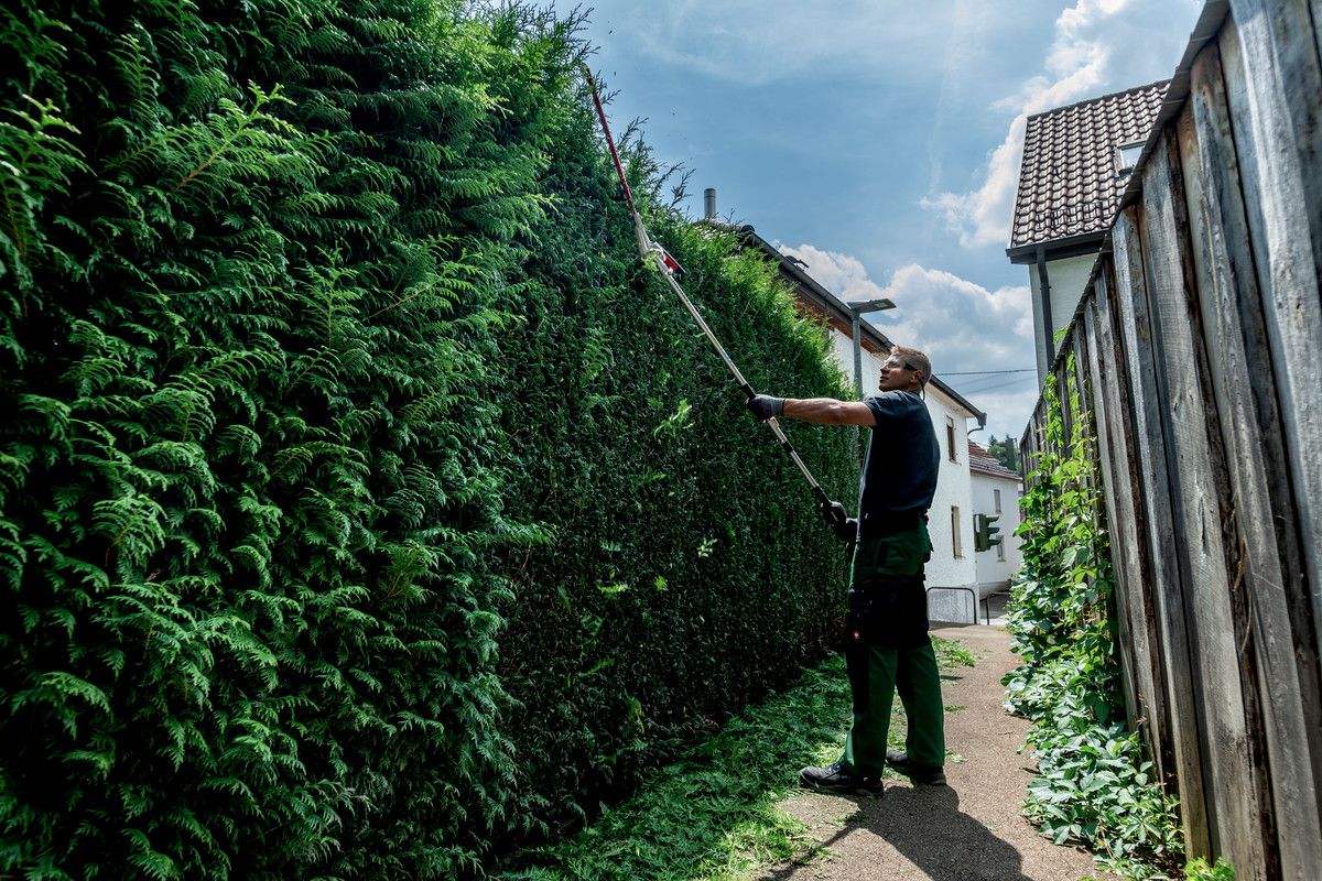 Heckenscheren-Aufsatz MA-HS 50 Metabo ohne Akku ohne Ladegerät Karton
