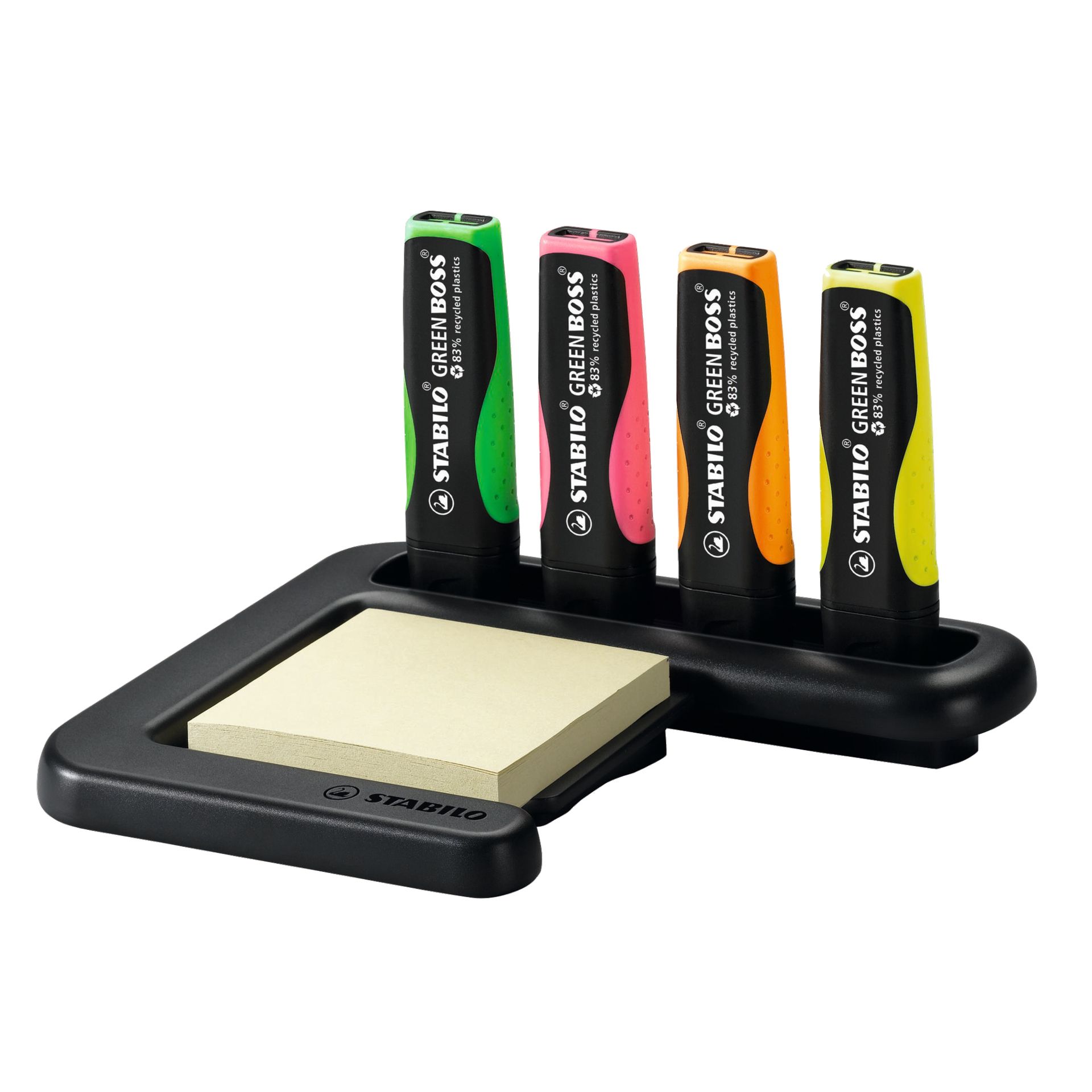 Schreibtischset GREEN BOSS +4xTextmarker GREEN BOSS