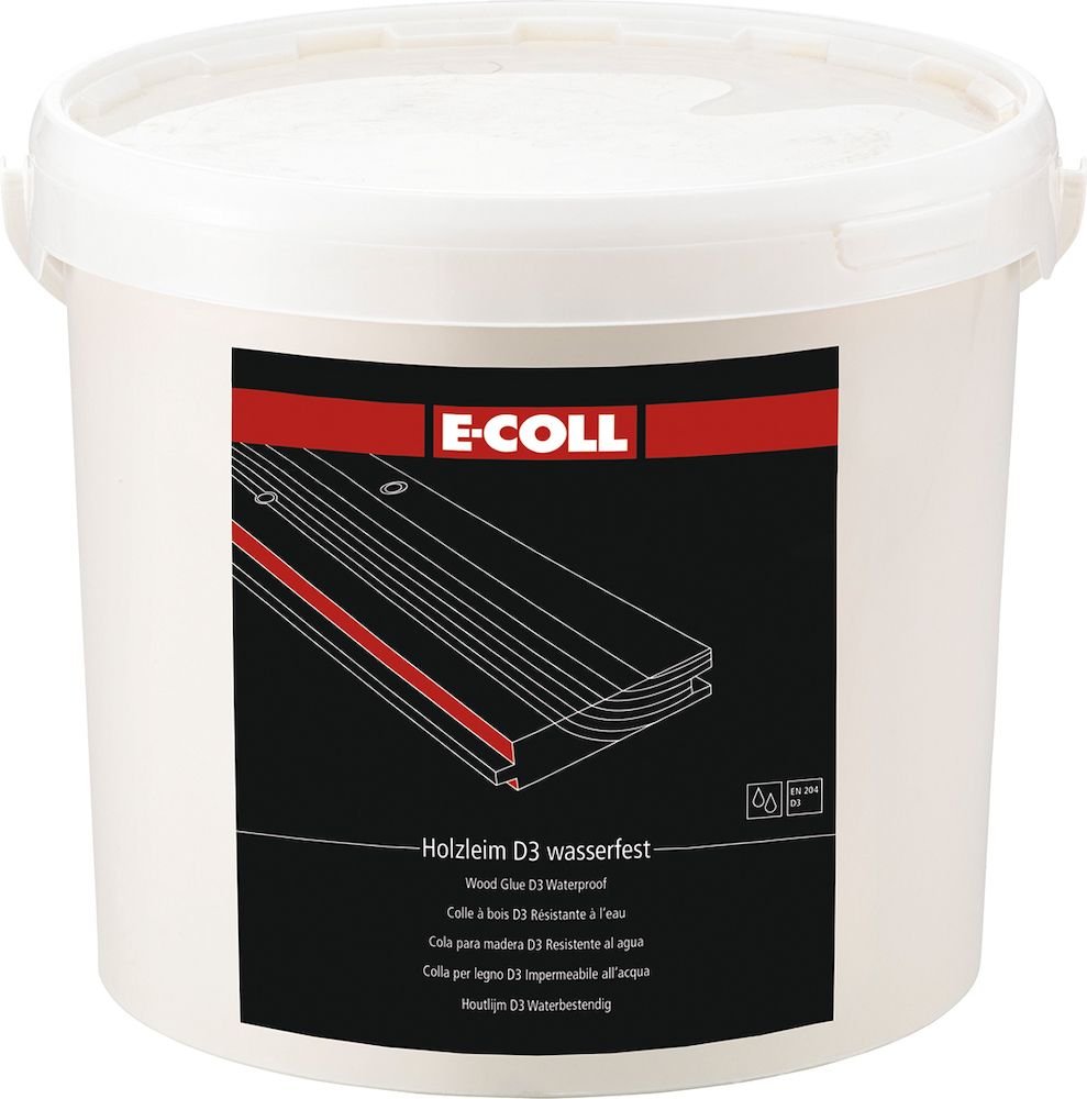 E-Coll Holzleim D3 wasserfest 10kg