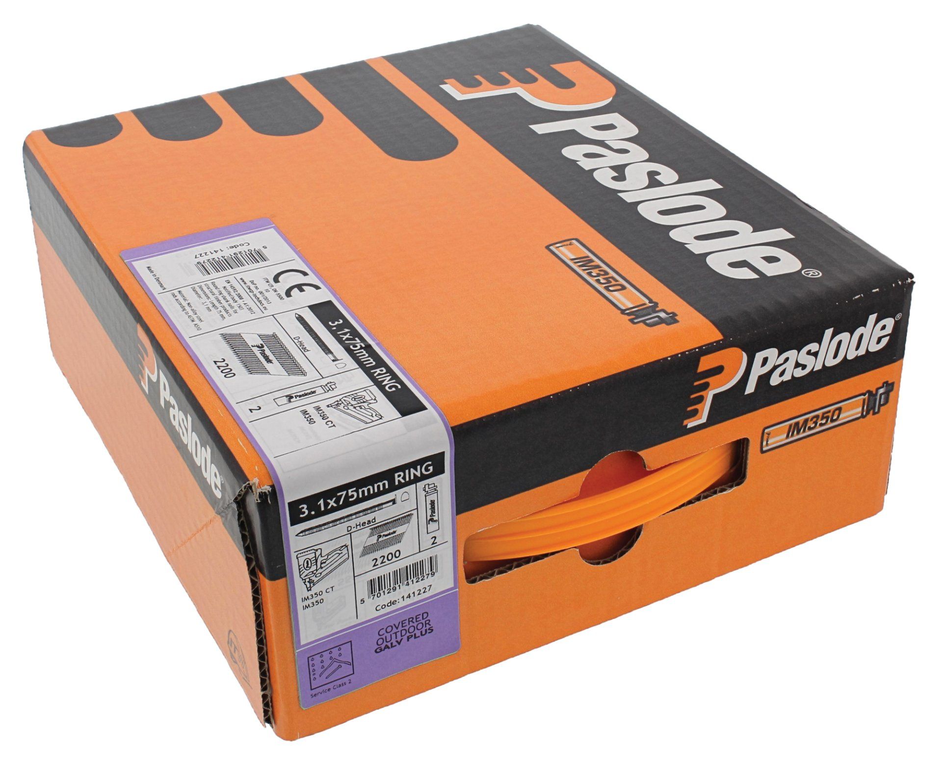 Paslode Pack Im350 3,1X75 Rs Galv+ Impulse Pack