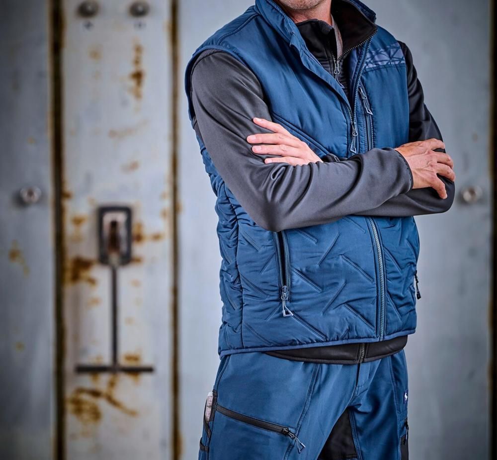 Steppweste Expansible ocean, Gr. XL Schweibler Workwear