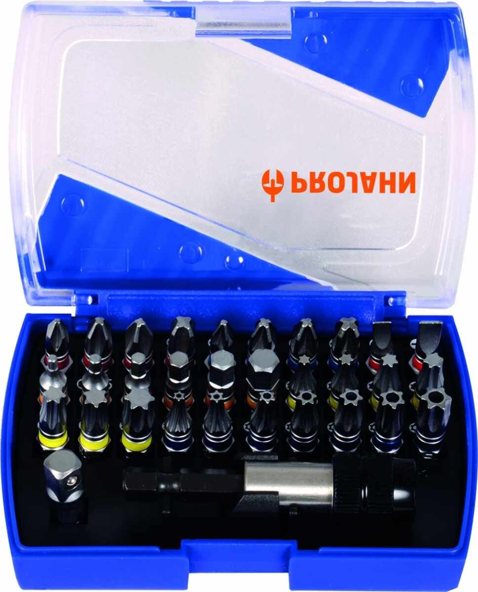 "Projahn 1/4"" Color-Bit Box 33-teilig"