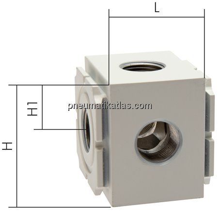 Eco-Line Verteiler, G 1/4", Eco-Line 2A