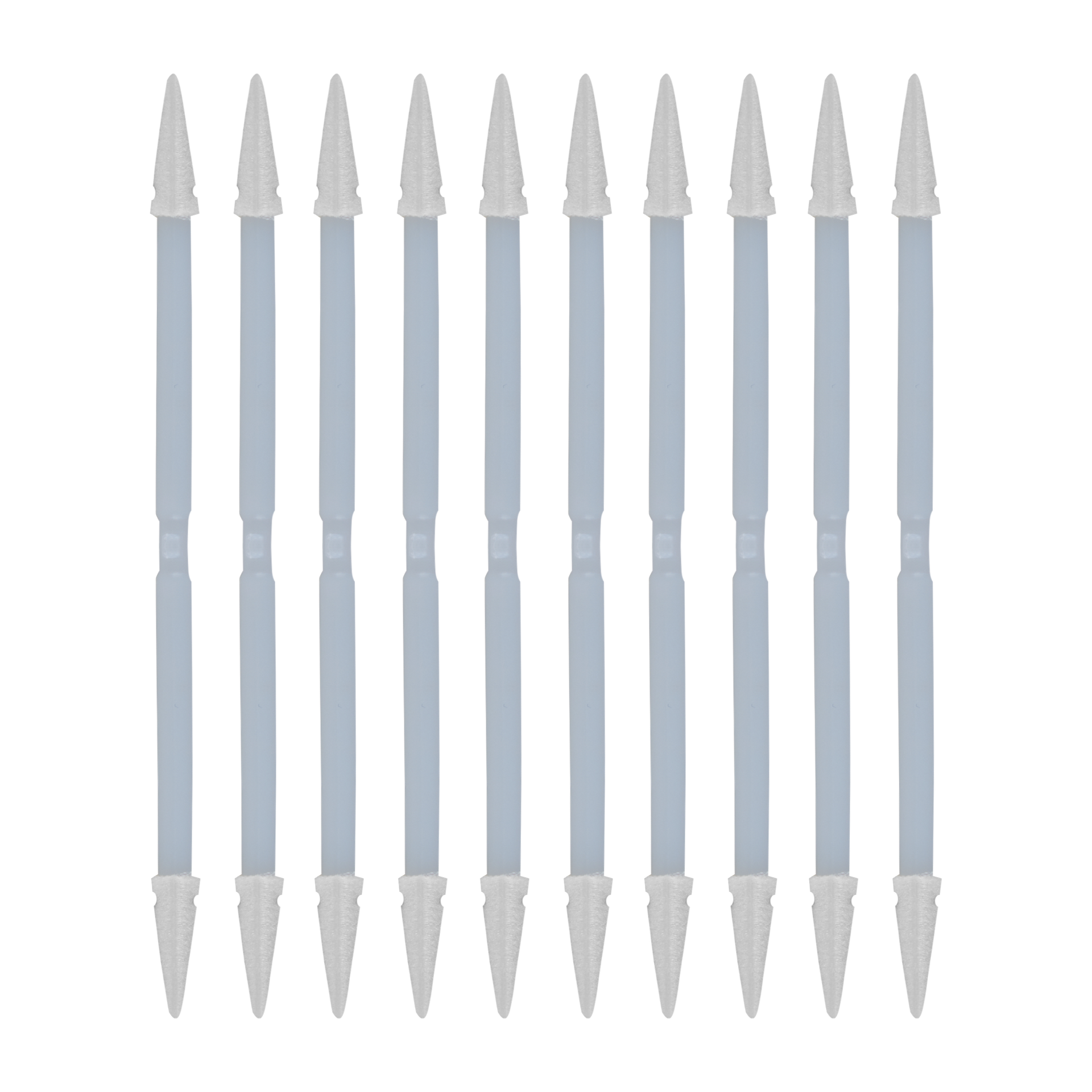 SAFEGUARD REINRAUMTUPFER, 74,7MM, 2X SCHAUMSTOFF ESD Polypropylengriff, Reinraumkl ISO 5, VE: 25000, weiß