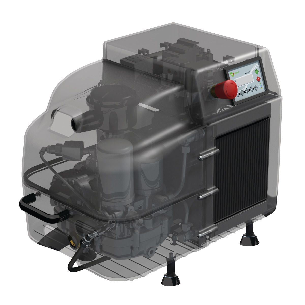 Schraubenkompressor Aircraft ACS 3,5-10