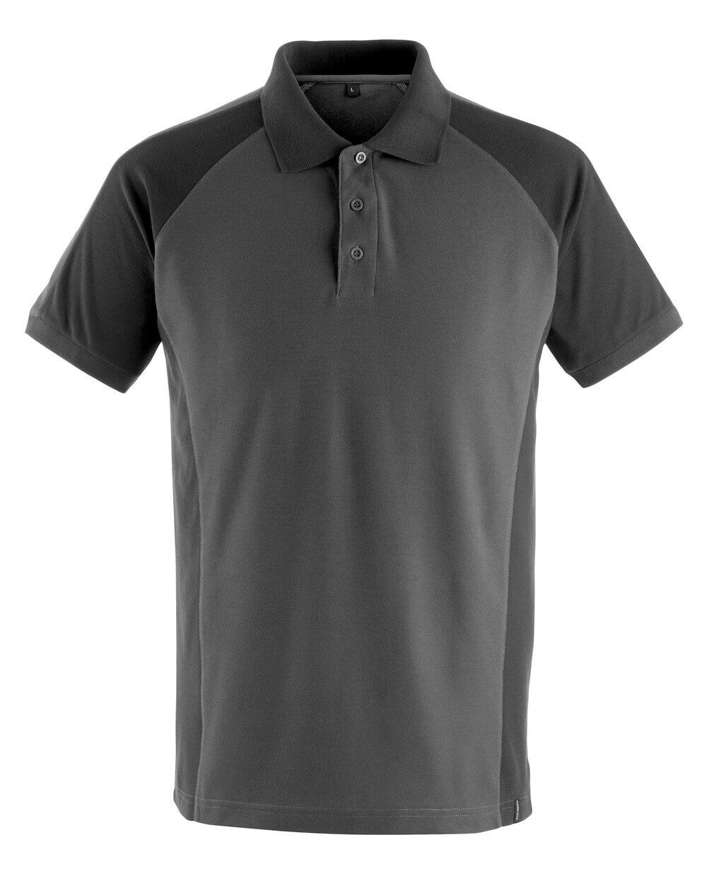 Polo-Shirt MASCOT® Bottrop Dunkelanthrazit/Schwarz, 2XL