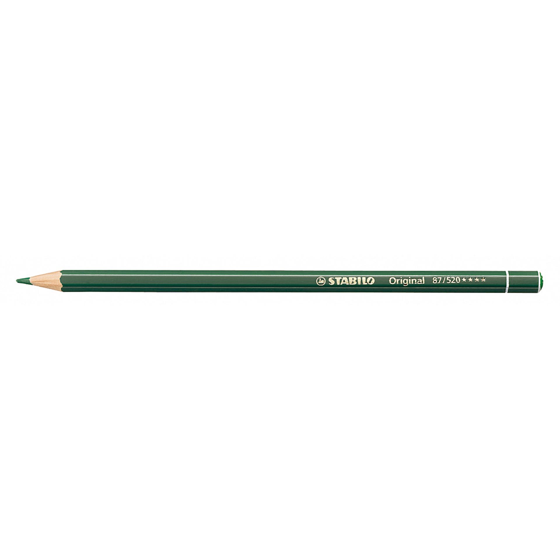 Farbstift 2,5mm chromoxidgrün 12 St./Pack.