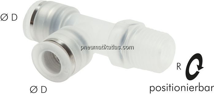 LE-Steckanschluss R 1/8"-4mm, IQS-PP