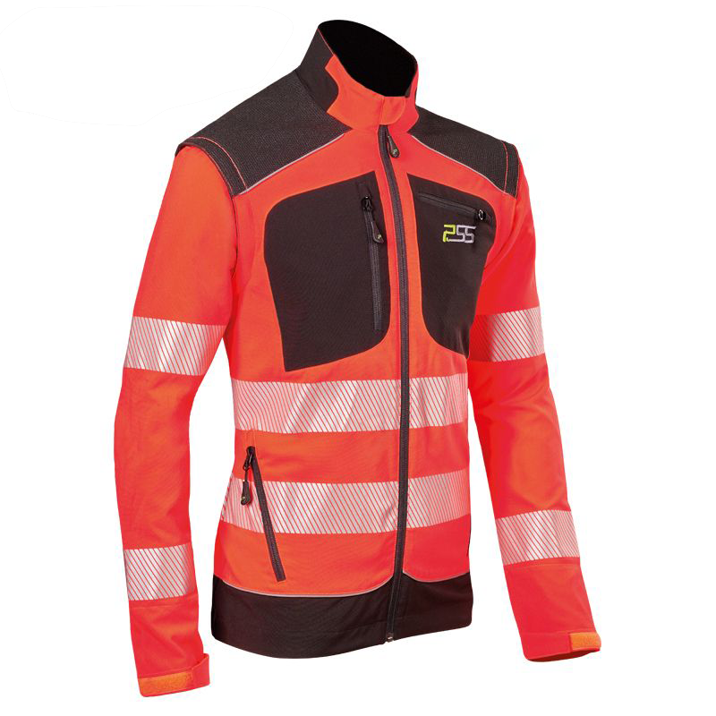 PSS X-treme Warnschutzjacke Vario EN20471 neonrot/schwarz- Gr. XL