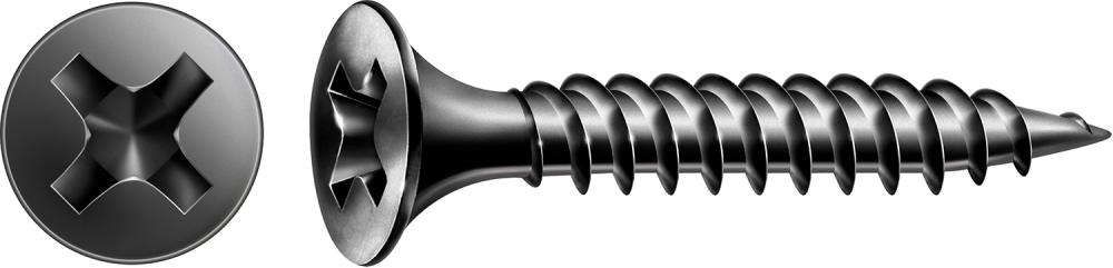GIX-A TROMPETENKOPF 3,9 x 25 H2 FEINGEWINDE PHOSPH MAGAZINIERT