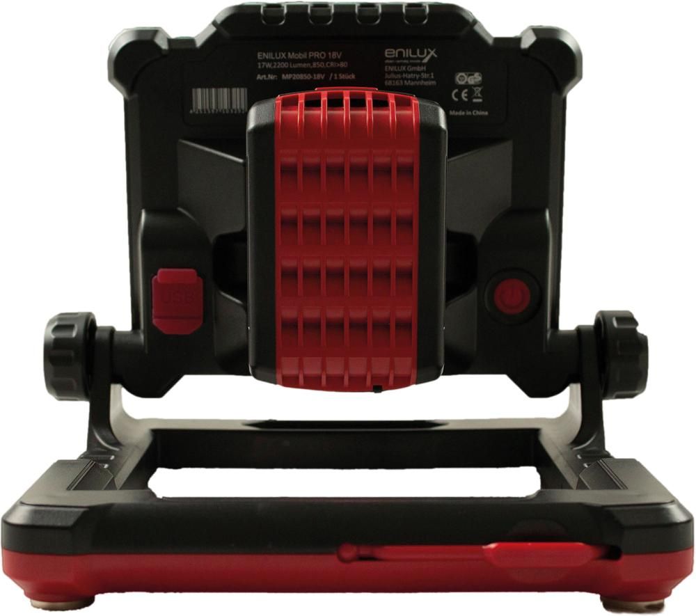 Mobiler LED Akkufluter 2.210lm, inkl. Netzteil