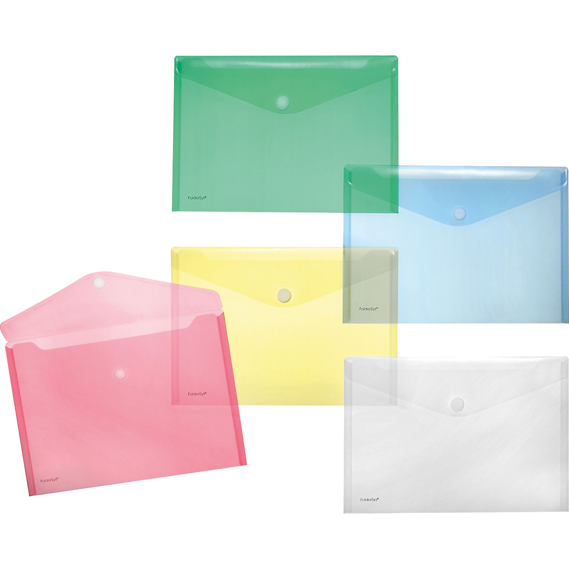 Sammelhülle DIN A4 quer sortiert 10 St./Pack.