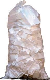 PE-Seitenfaltensack 2500ltransparent (VE10)