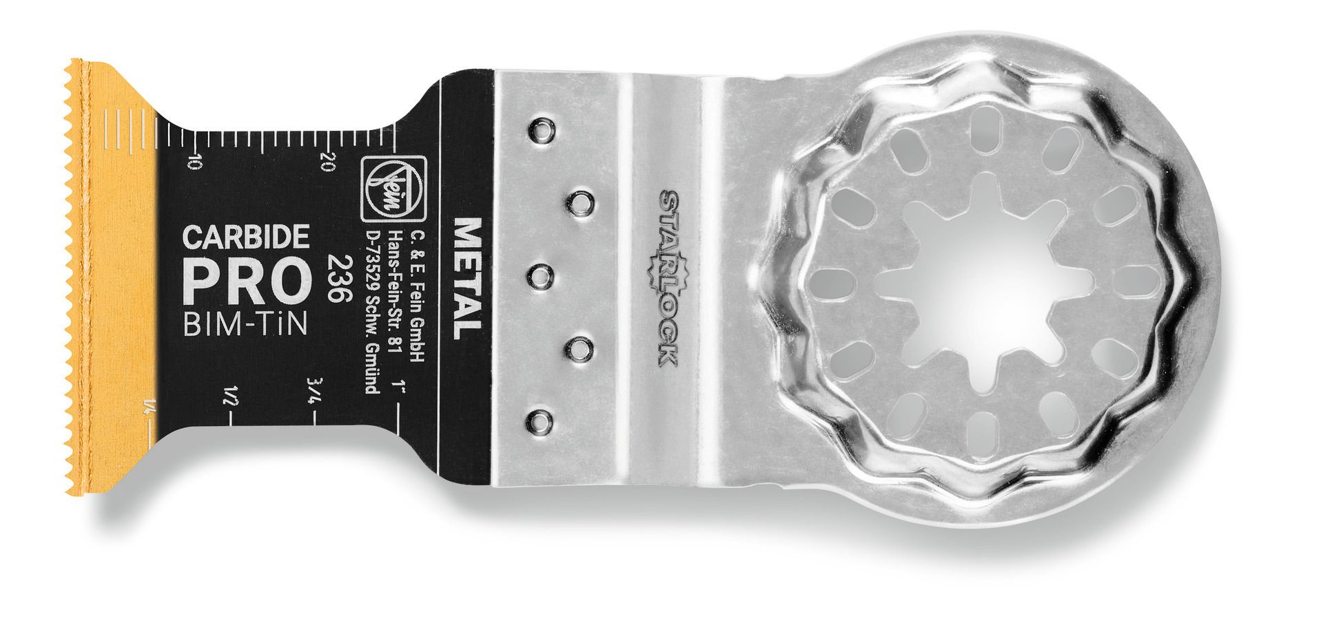 E-Cut Sägebl. Carbide Pro45x32mm Fein VE à 5 Stück Starlock