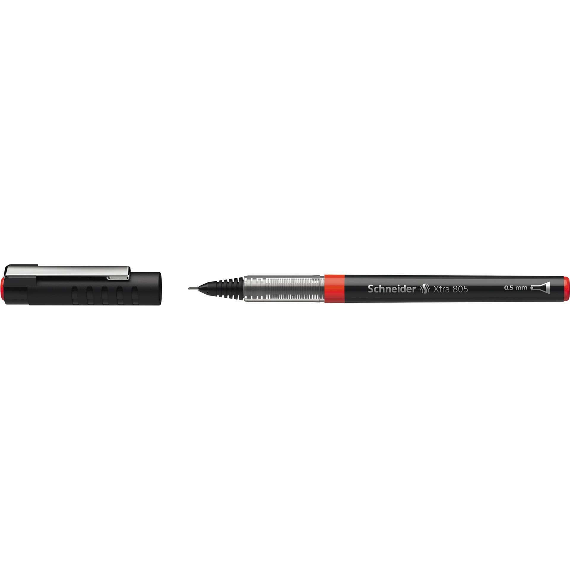 Tintenroller XTRA 805 M 0,5mm Kappenmodell rot