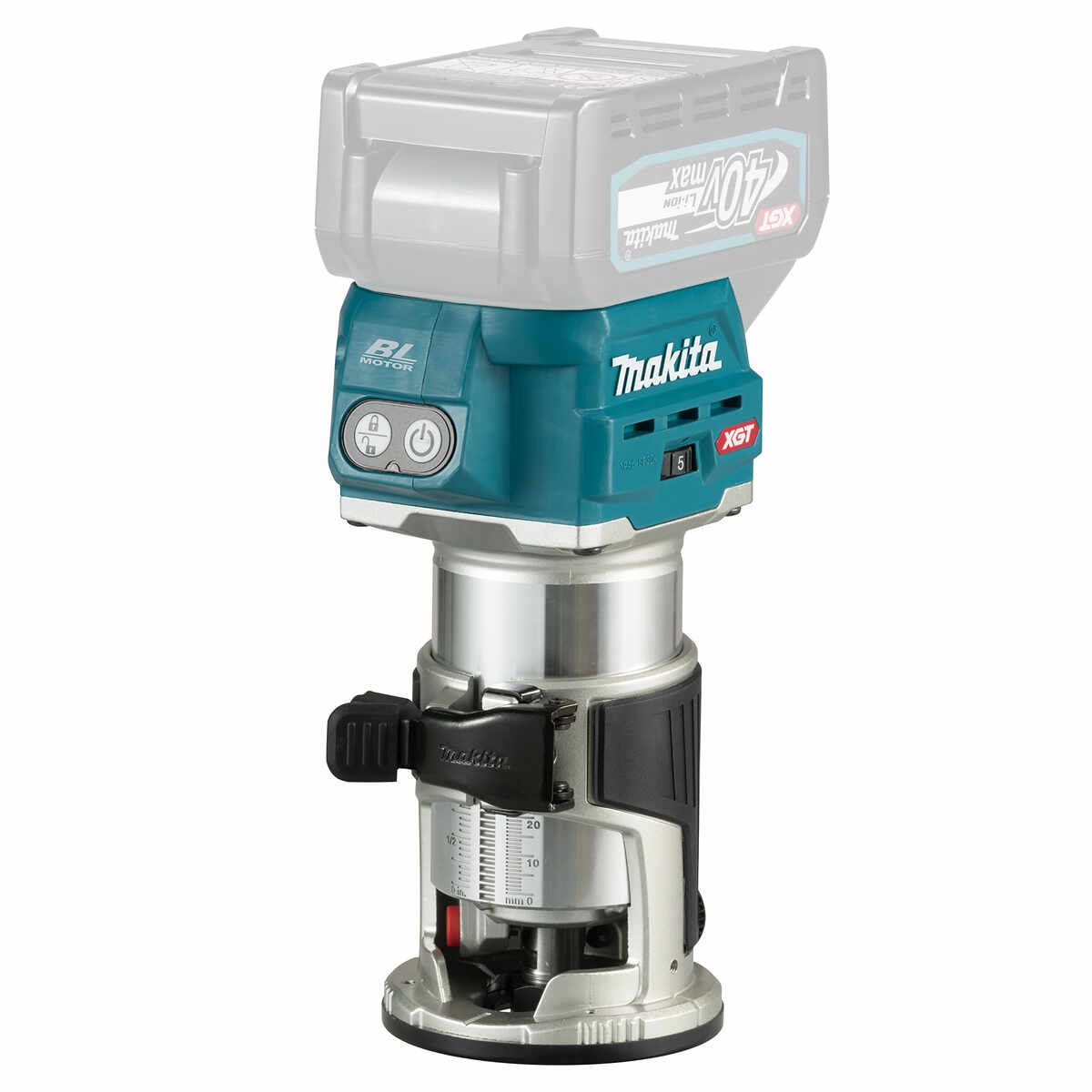 Makita Akku-Multifunktionsfräse RT001G 40V