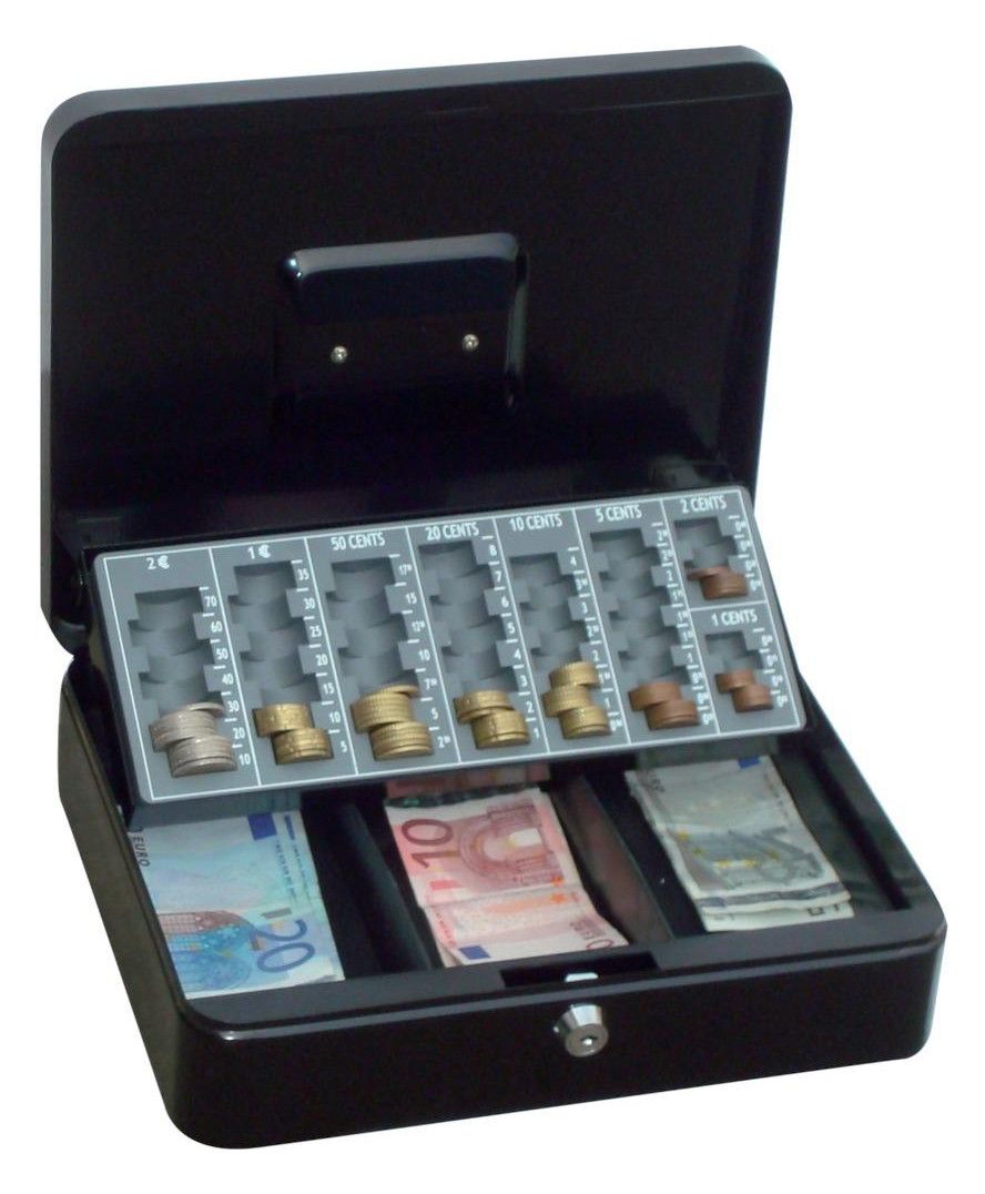 Geldkassette mit Euro-Zähleinsatz