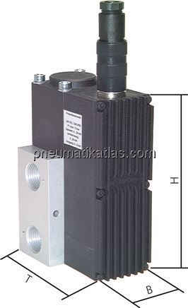 Proportionaldruckregler G 1/4", 0 - 1 bar