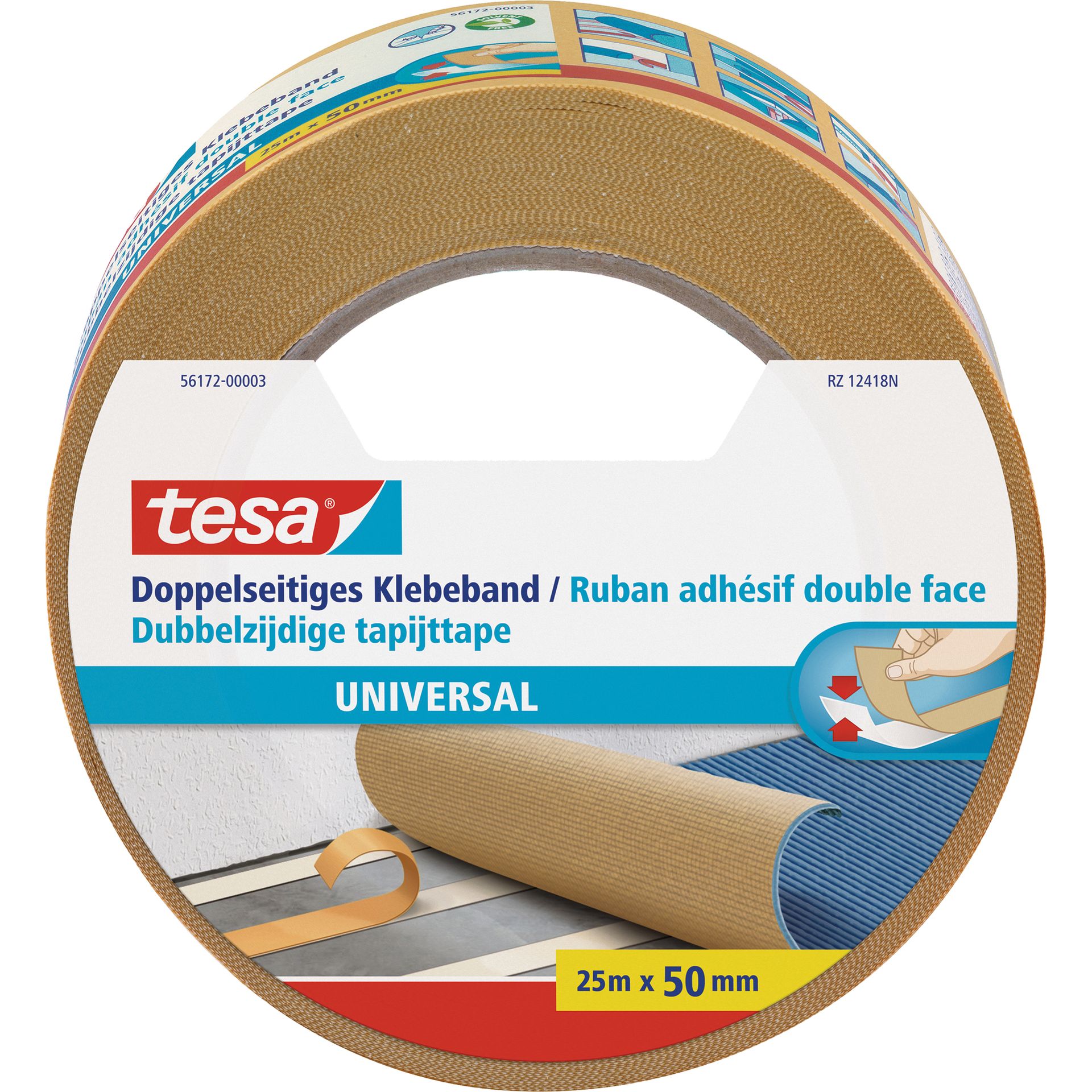 Klebeband Universal doppels. 50mmx25m