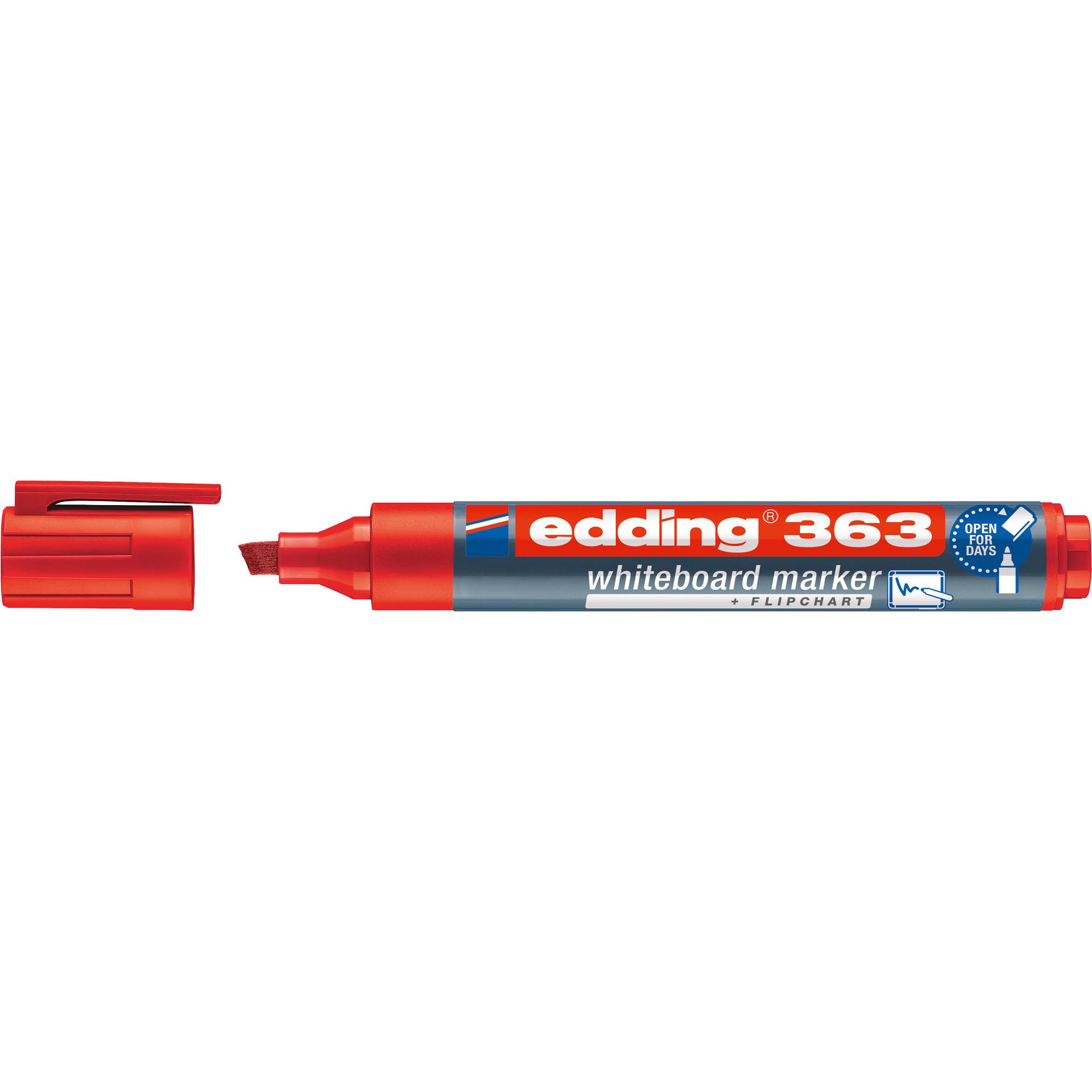 Whiteboardmarker 363 1-5mm Keilspitze rot