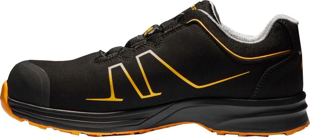 Halbschuh SG Oasis, S3 Schwarz/ Orange , BOA Größe: 36 SOLID GEAR