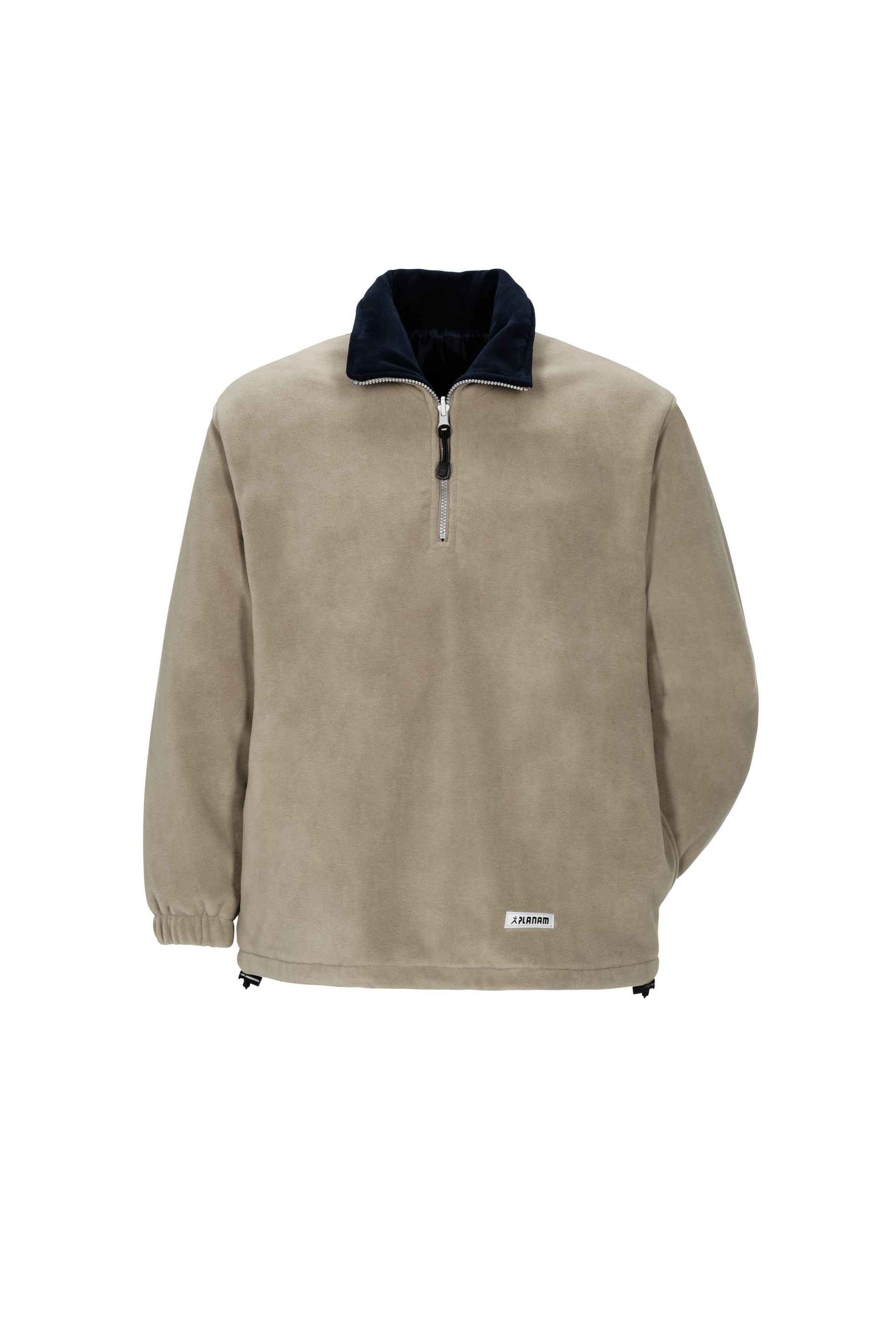 Planam Relax Fleecetroyer Outdoor camel/marine Gr. S