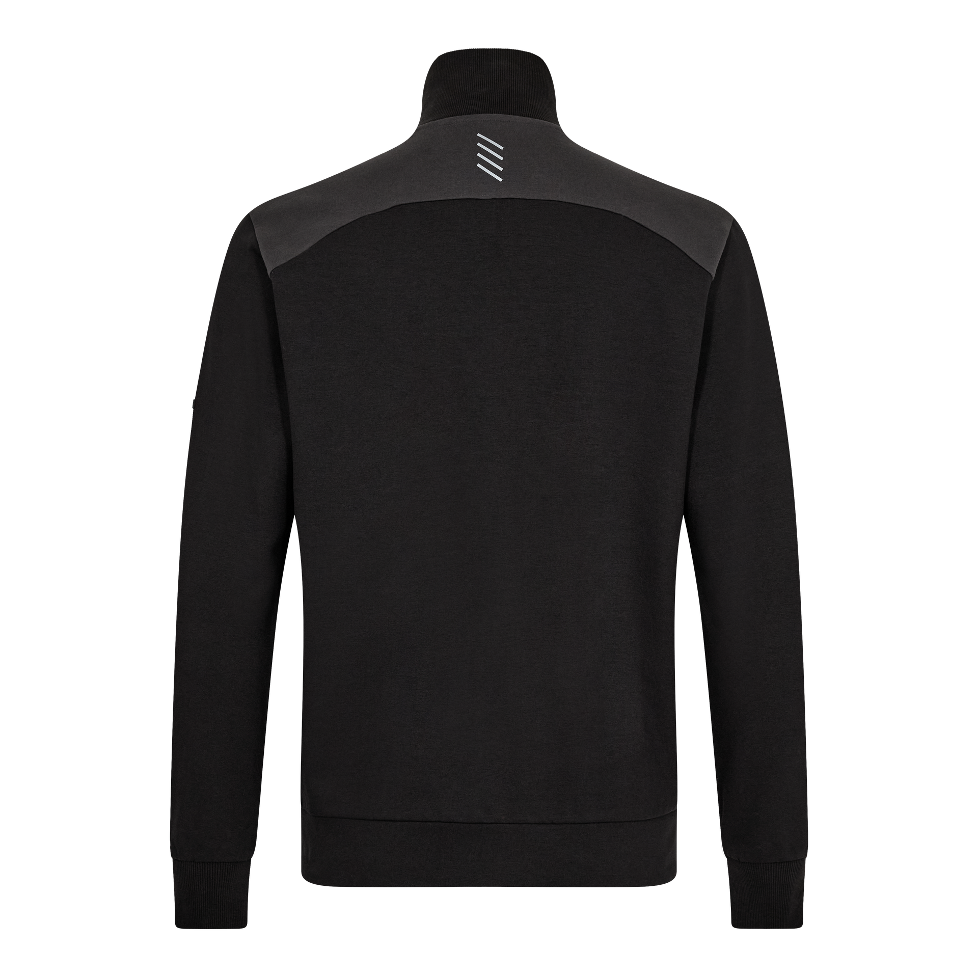 Entire Sweatcardigan mit Kragen