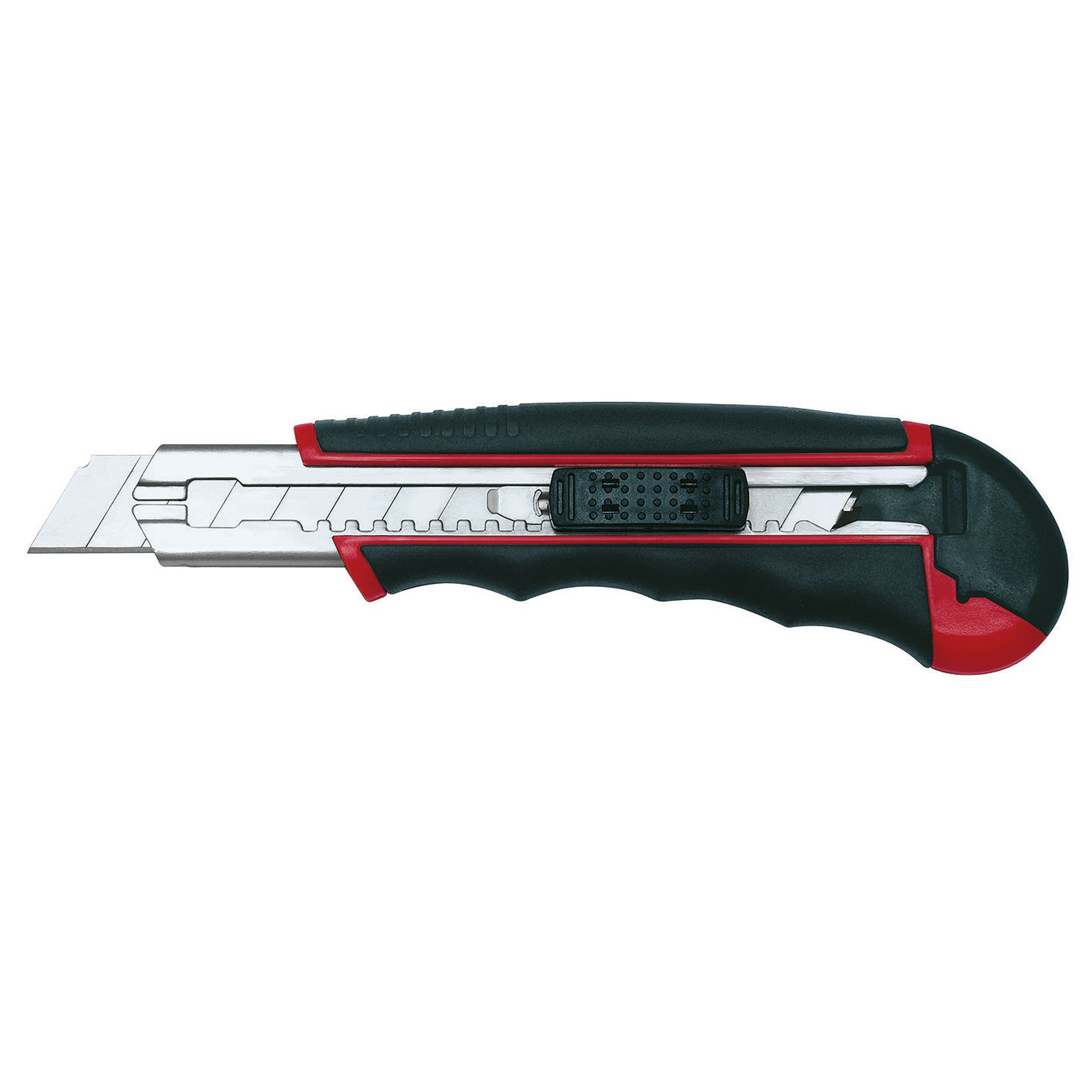 Cutter Auto Load 18mm +6Klingen rot/schwarz