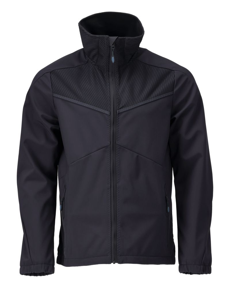 Softshell Jacke Schwarzblau, 2XL