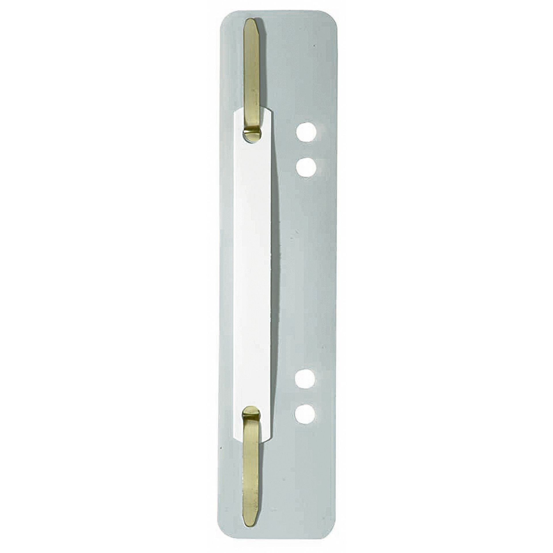 Heftstreifen 35x150mm kurz PP grau 25 St./Pack.