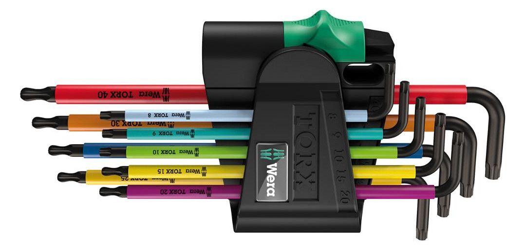 WERA Torx-Winkelschraubendrehersatz