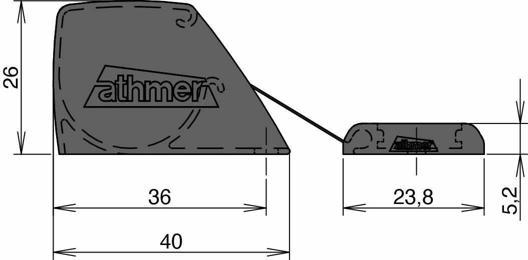 athmer Fingerschutzrollo NR-24 Smart