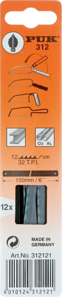 Sägeblatt Metall 312 150 mm PUK