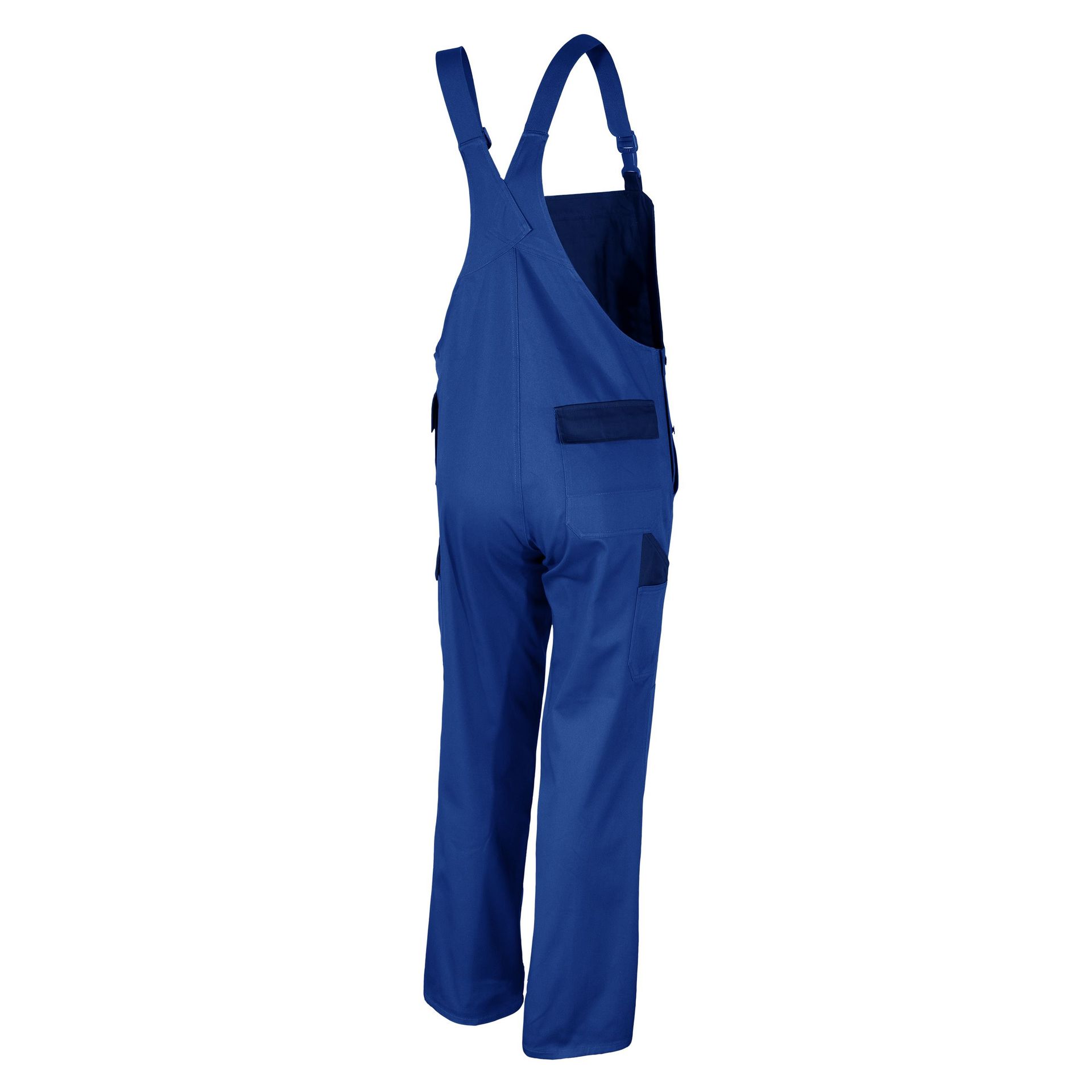 Qualitex Latzhose "image" image, kornblau/marine, Gr. 26