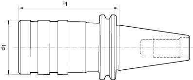 Gewindeschnellwechsel- Futter 69871A M3-12 FORTIS