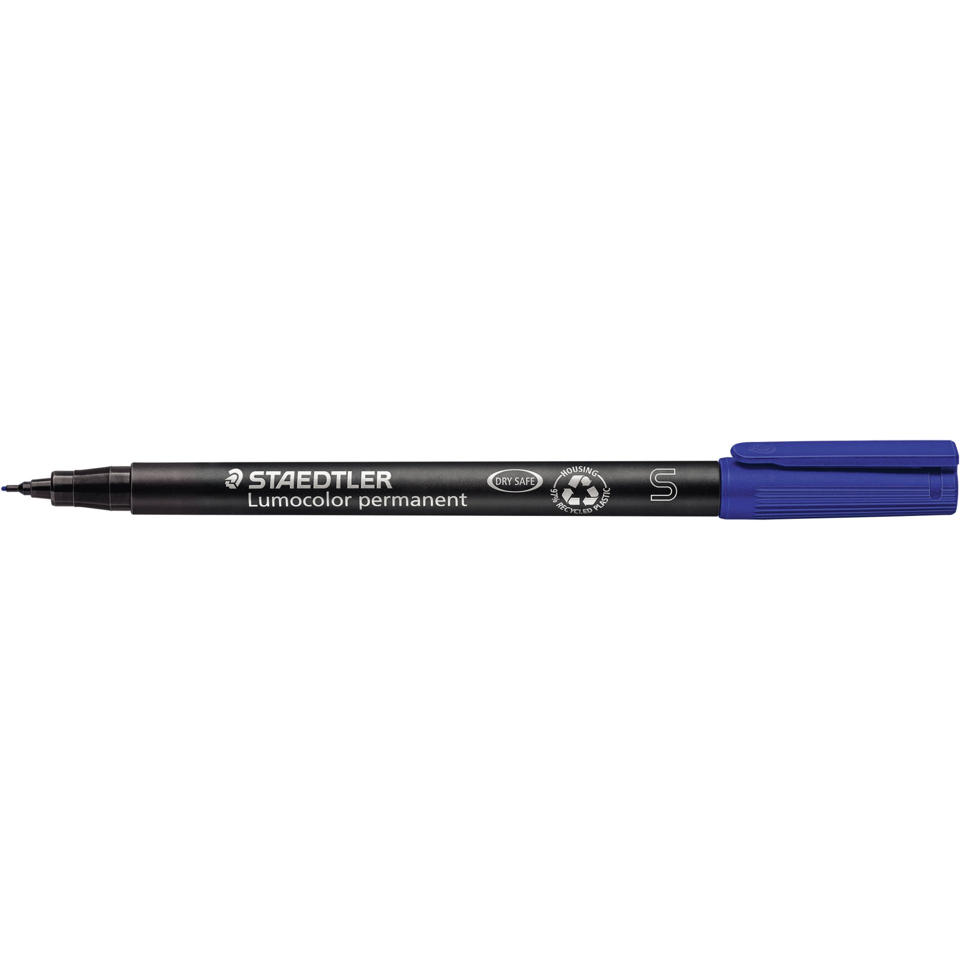 Folienstift Lumocolor 0,4mm permanent blau