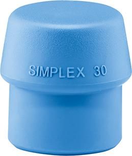 Schonhammerkopf SIMPLEX 30mm TPE-Soft Halder