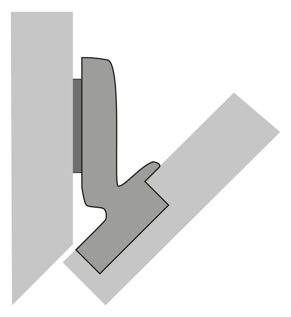 HETTICH Intermat 9944 TH 42, Kröpfung 10 mm
