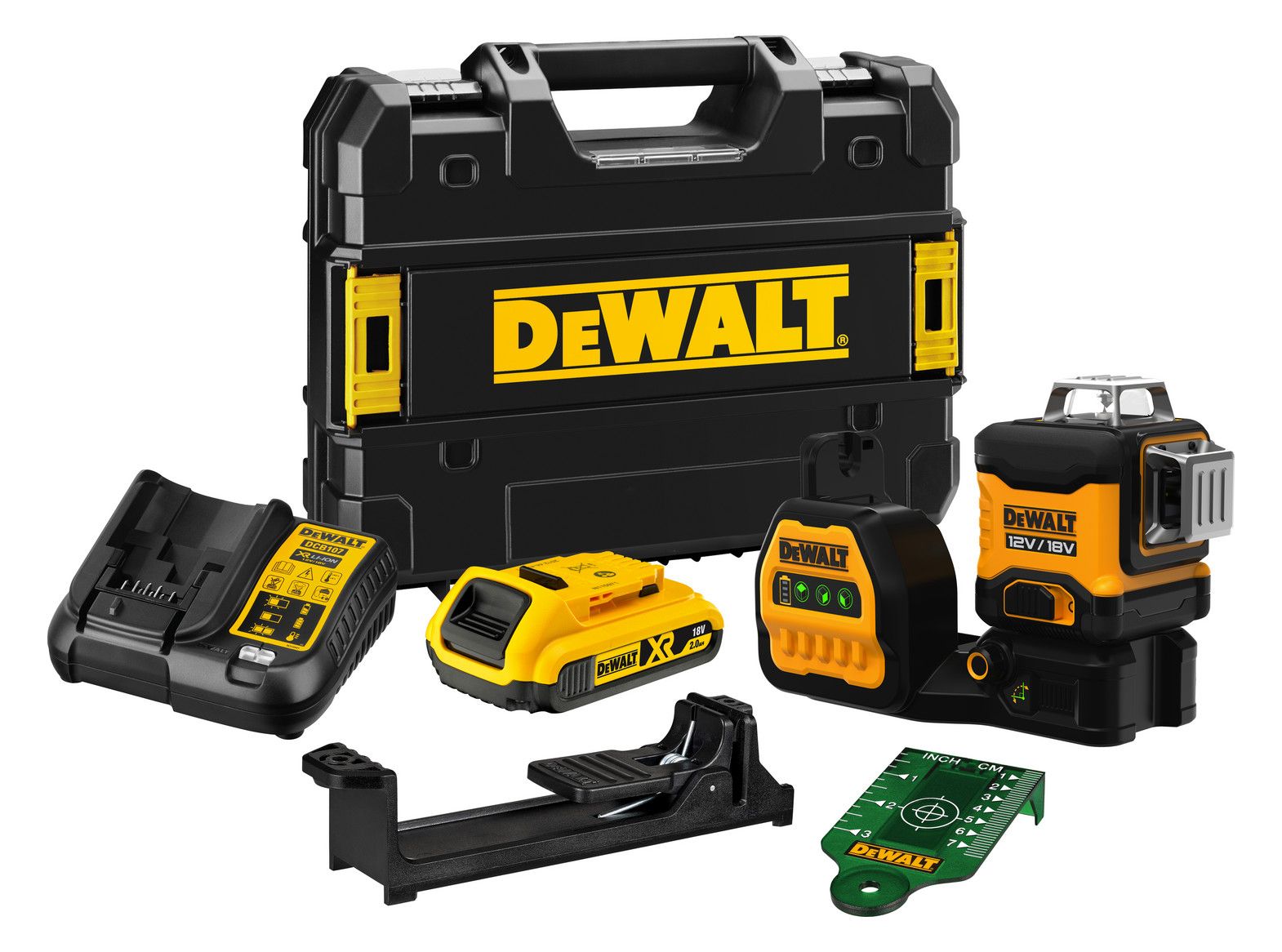 DeWALT Akku-Multilinienlaser, 3x360