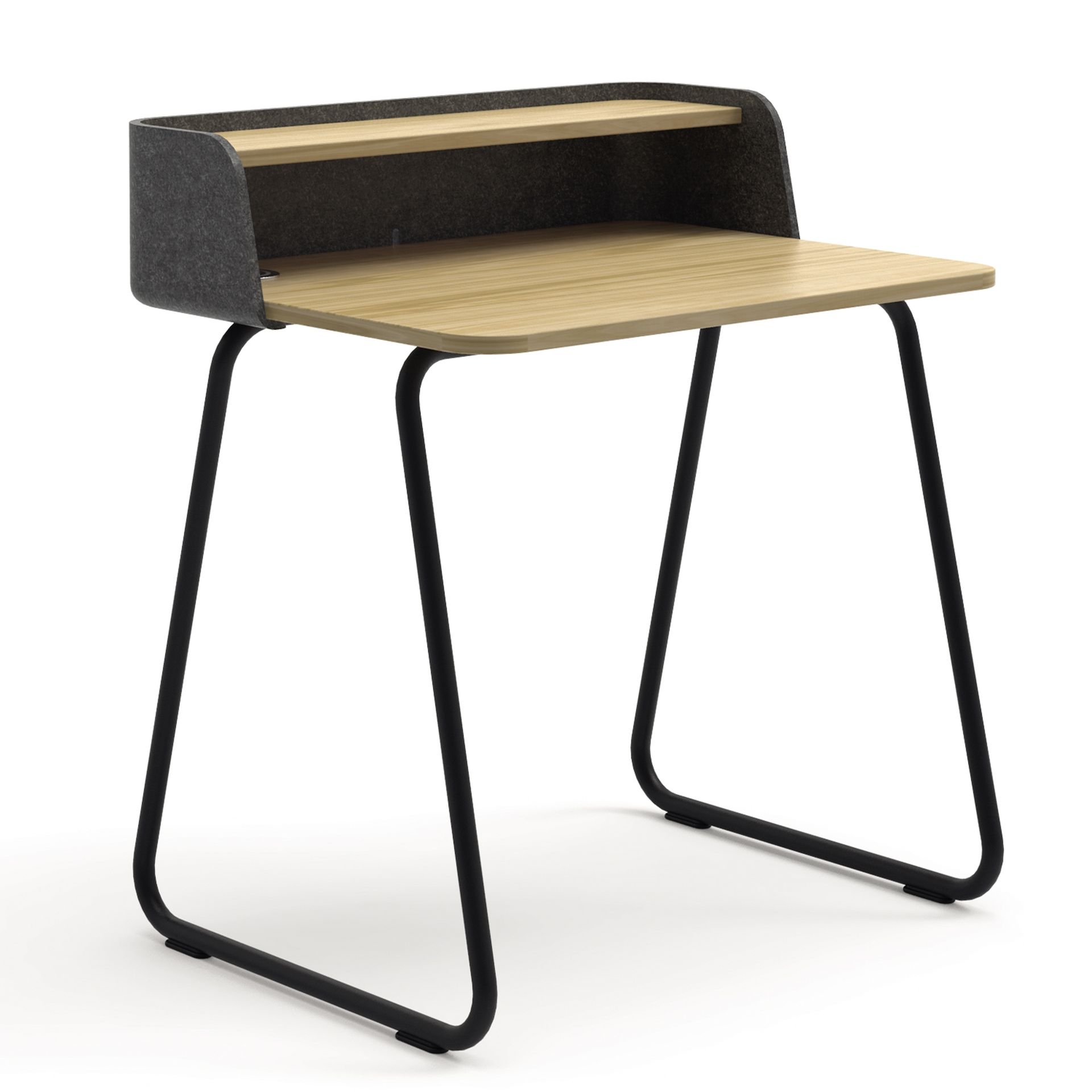 Arbeitstisch secretair home W-Charger ei/sw/an