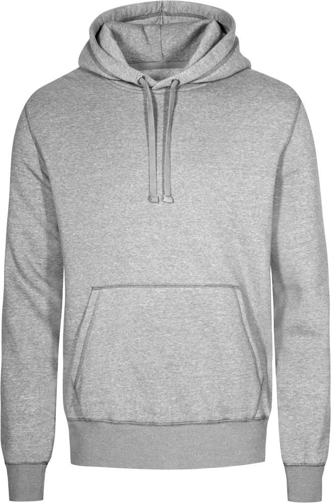Hoody Sweater, heather grey, Gr.2XL