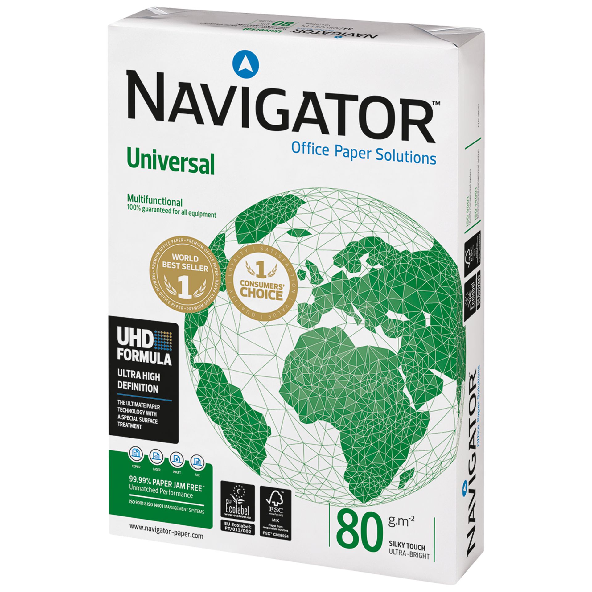 Kopierpapier Universal DIN A4 80g 500 Bl./Pack.