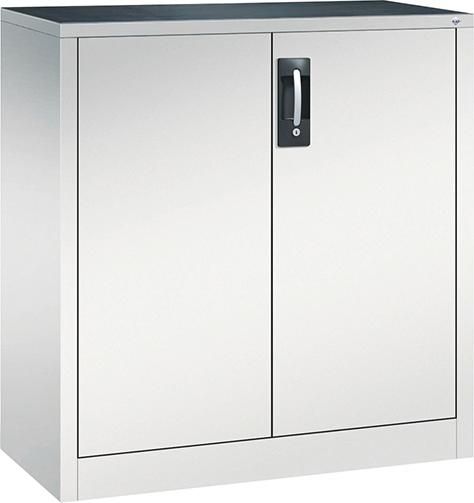 Beistellschrank B930xT400xH1000 mm RAL 7035, 1 Fachboden Tragkraft 70kg