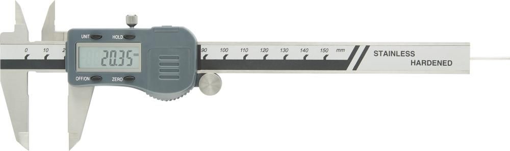 Dig.-Taschenmessschieber 150mm mit Daten RT FORTIS