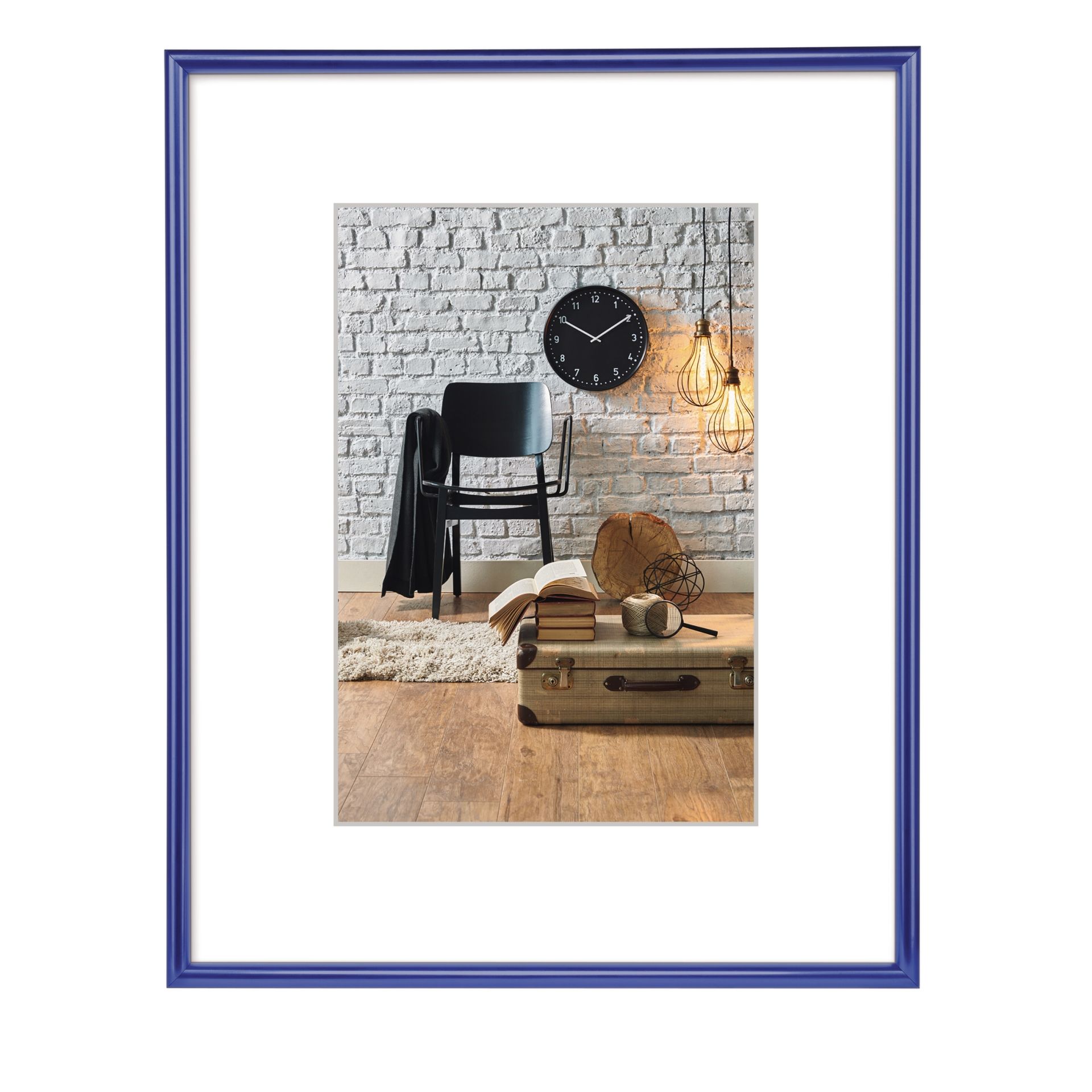 Bilderrahmen Sevilla A4 PS blau