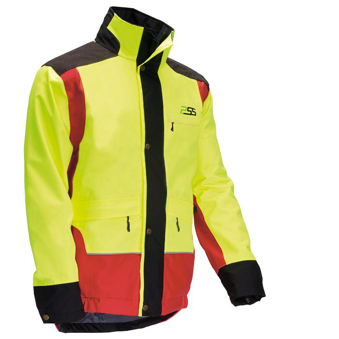 PSS X-treme Regenjacke Rain gelb/rot - Gr. XL