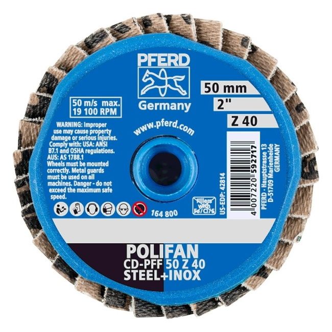 PFERD Combodisc-MiniPolifan, Lamellen