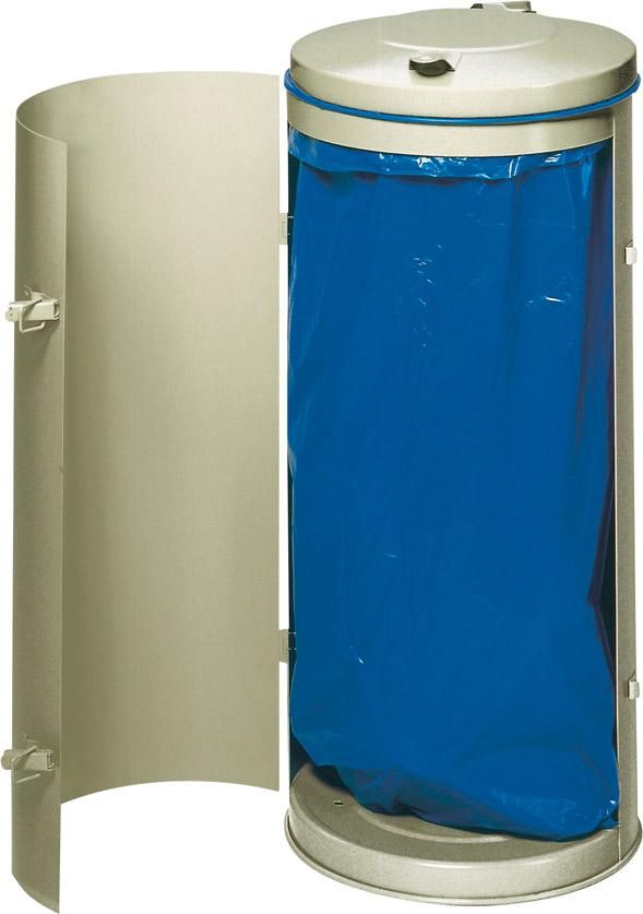 Abfallsammler-Einfachtür 120 l grau H 900 mm VAR