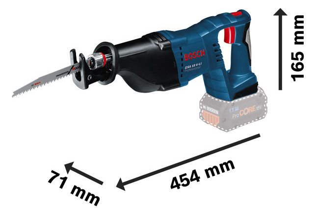 BOSCH Akku-Säbelsäge