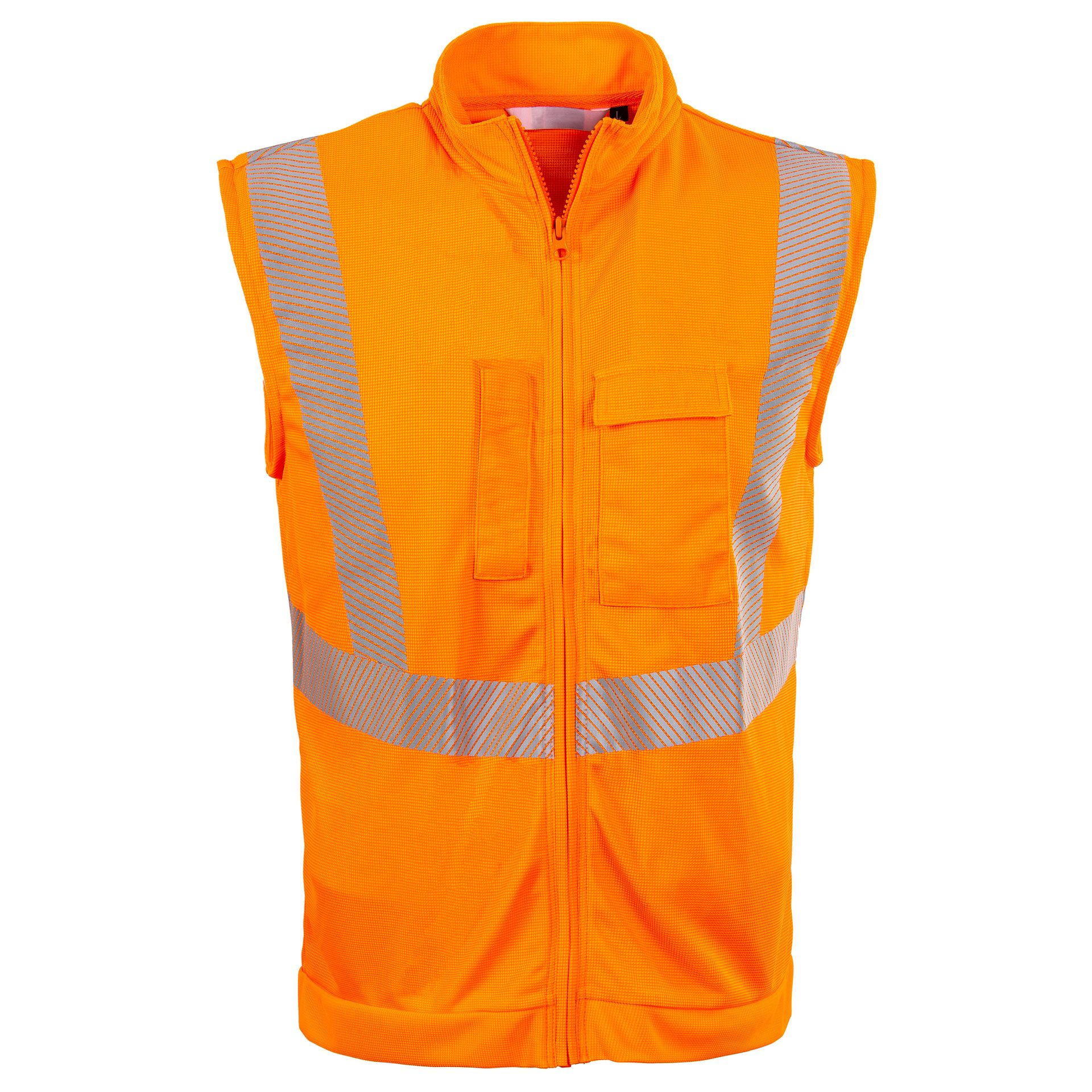 Qualitex Warnschutz Weste "Allround Warnschutz" Allround Warnschutz, warnorange, Gr. S